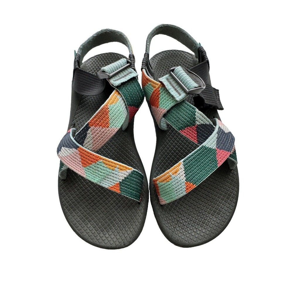 Chaco Mega Z Cloud Sandals Women’s 7 Kaleido Katydid Multicolor Granola Girl